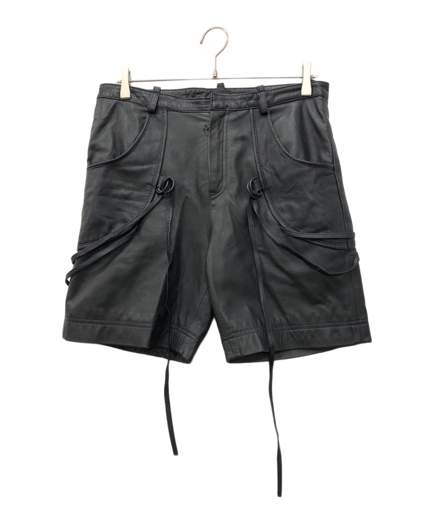 中古・古着通販】MARCELO BURLON (マルセロバーロン) ラムレザーカーゴ