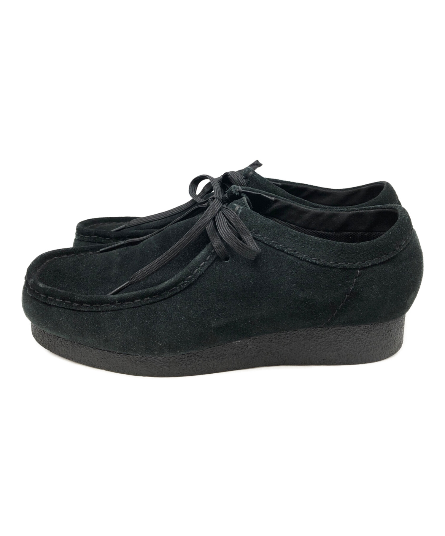 『未使用品』ワラビーエボ　26cm 中古・古着通販】CLARKS (クラークス) Wallabee EVO WP ブラック