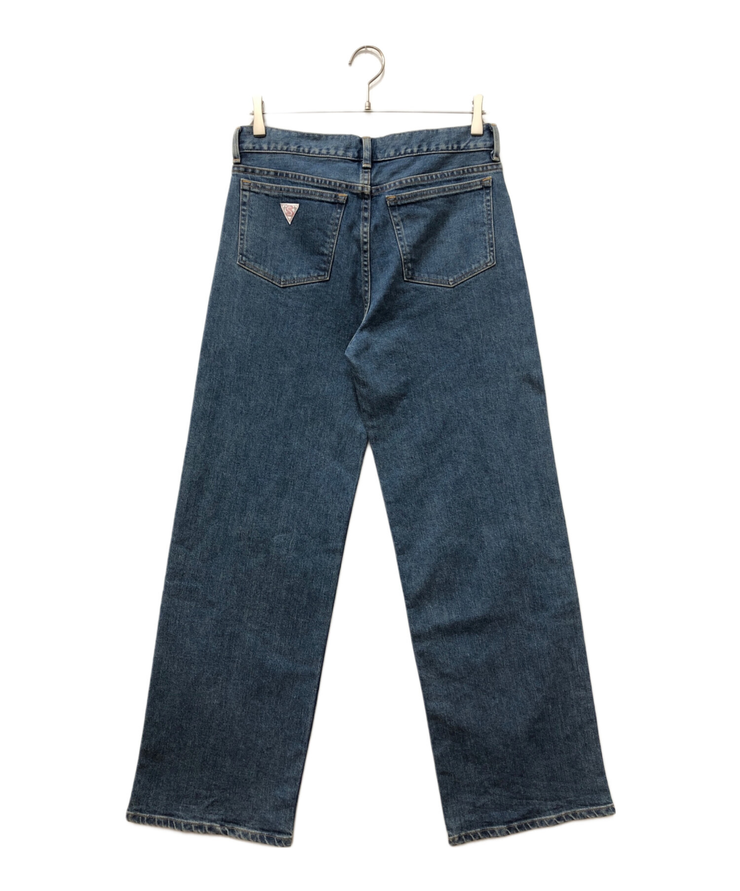 中古・古着通販】SHISHIKUI (シシクイ) ワイドデニムパンツ ブルー