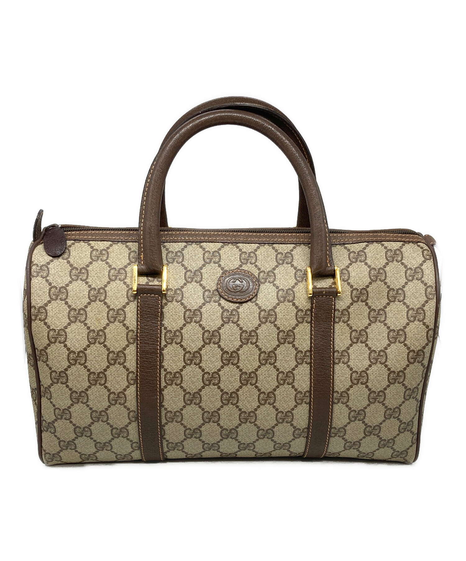中古・古着通販】GUCCI (グッチ) GGスプリーム ミニボストンバッグ 