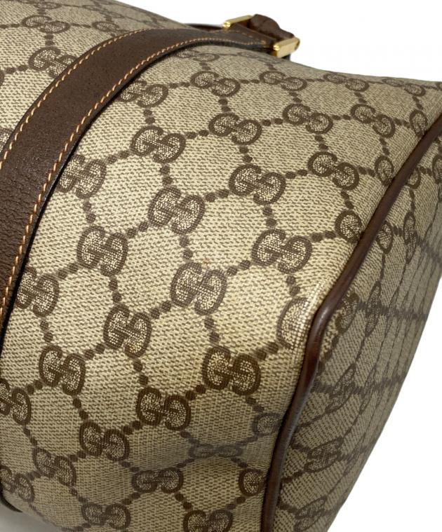 中古・古着通販】GUCCI (グッチ) GGスプリーム ミニボストンバッグ