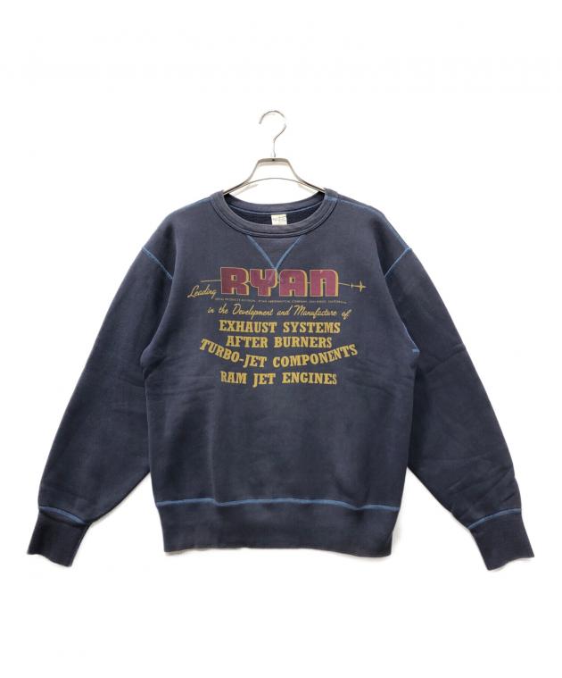 ※GW価格【定番】Buzz Rickson's 前VスウェットL 中古・古着通販】BUZZ RICKSON'S (バズリクソンズ) 前Vプリント