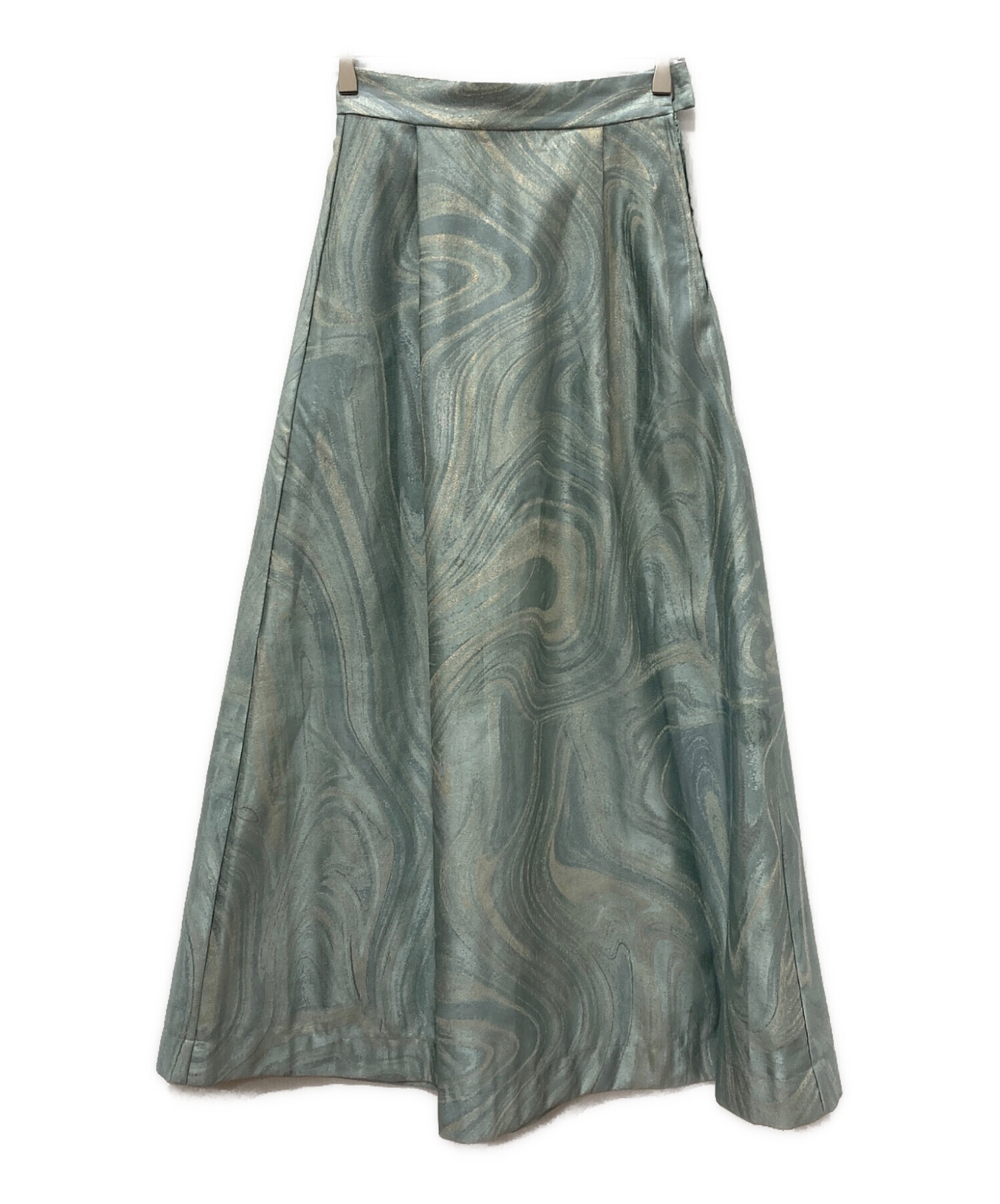 さはら 中古・古着通販】sahara (サハラ) Marble Jacquard Skirt ブルー