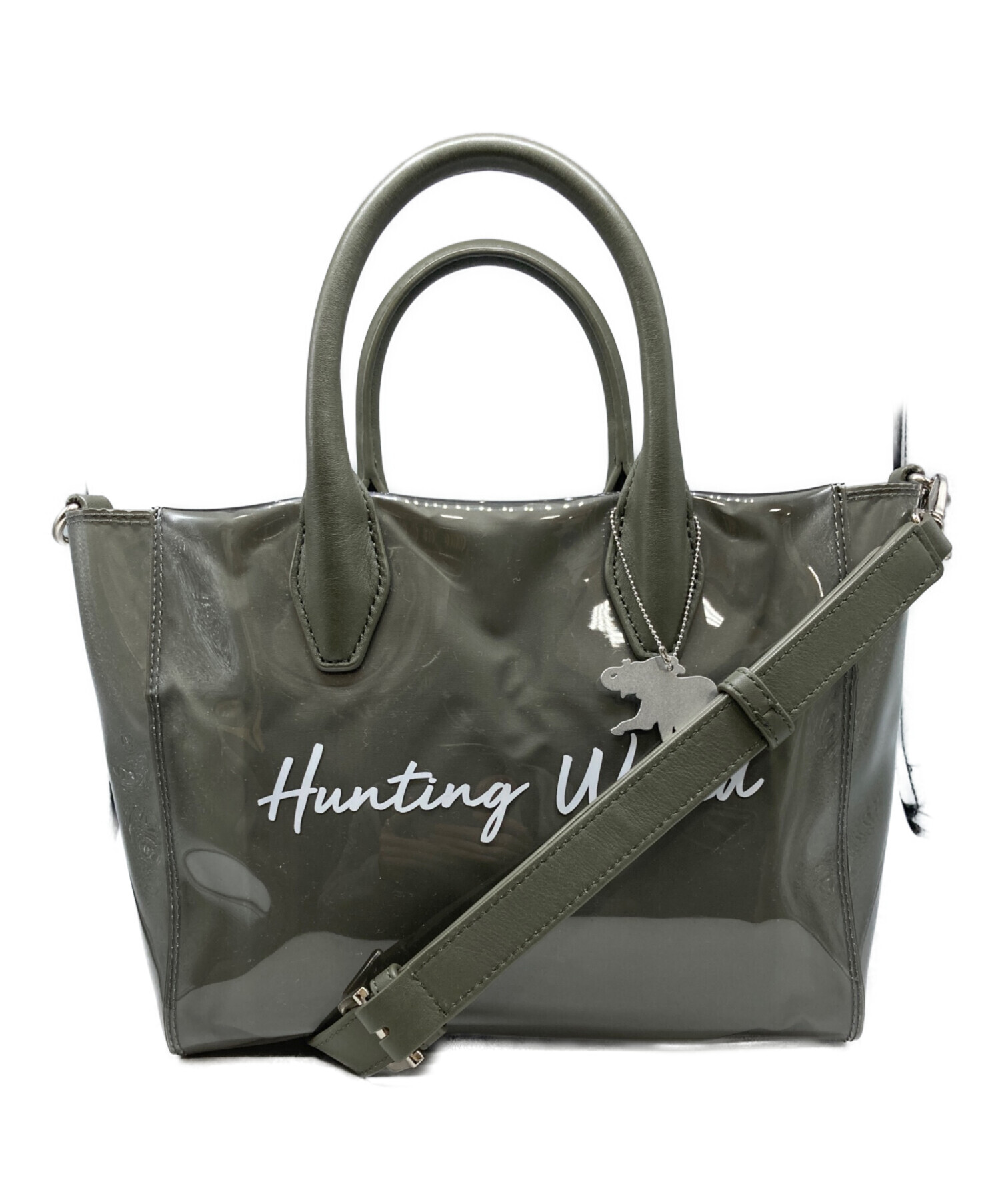 中古・古着通販】HUNTING WORLD (ハンティングワールド) PVC2WAYバッグ