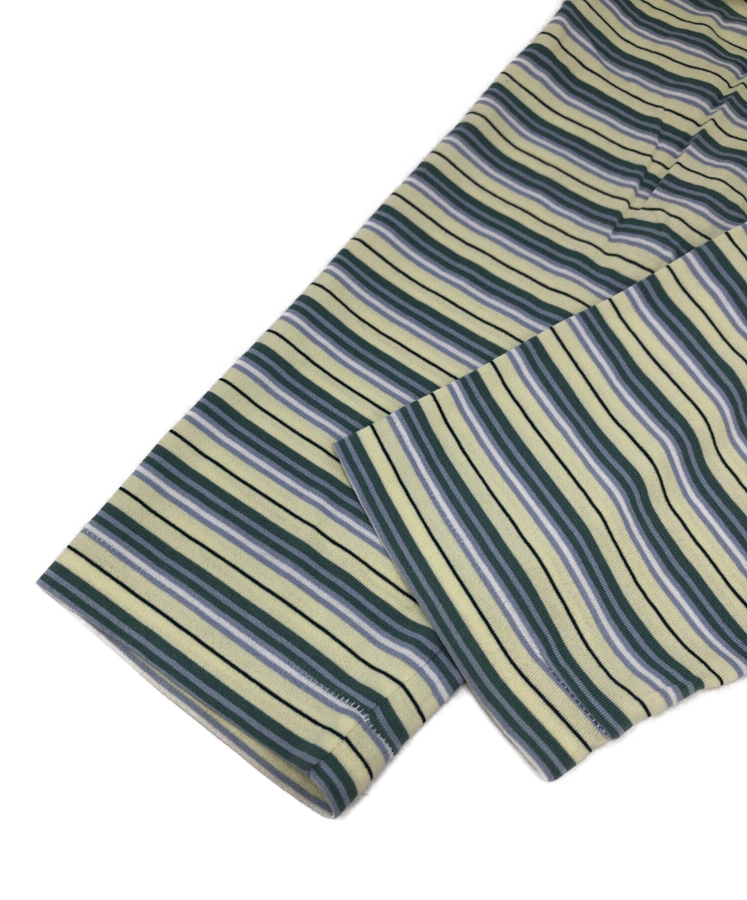 中古・古着通販】AURALEE (オーラリー) HARD TWIST COTTON BORDER BOAT