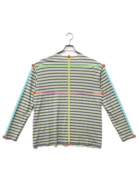 中古・古着通販】AURALEE (オーラリー) HARD TWIST COTTON BORDER BOAT