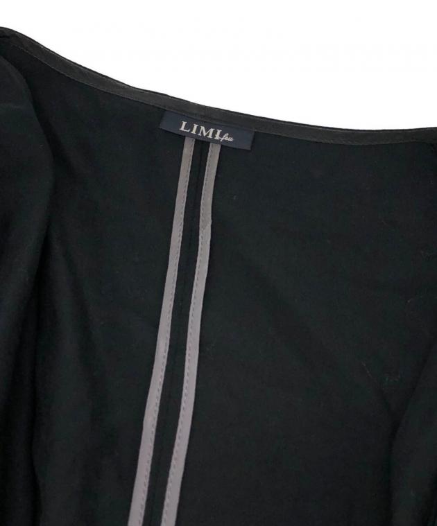 中古・古着通販】LIMI feu (リミフゥ) 変形ジップワンピース ブラック