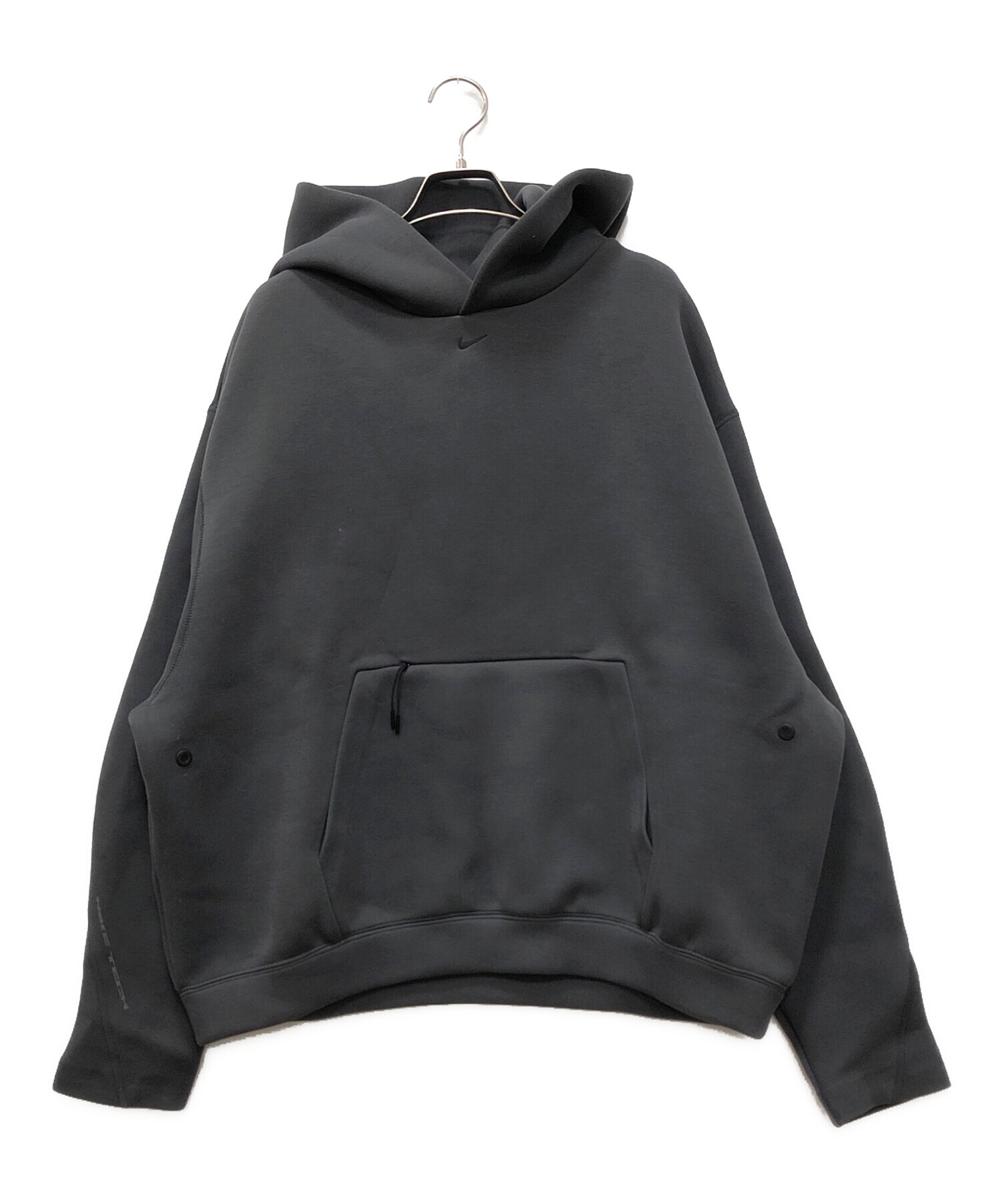 中古・古着通販】NIKE (ナイキ) ECH FLEECE OVERSIZE HOODIE グレー