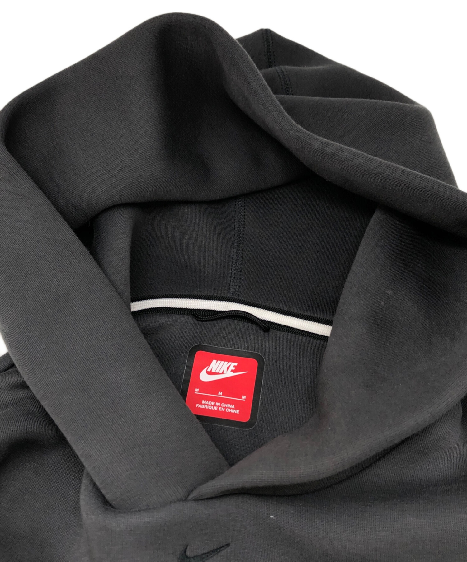 中古・古着通販】NIKE (ナイキ) ECH FLEECE OVERSIZE HOODIE グレー