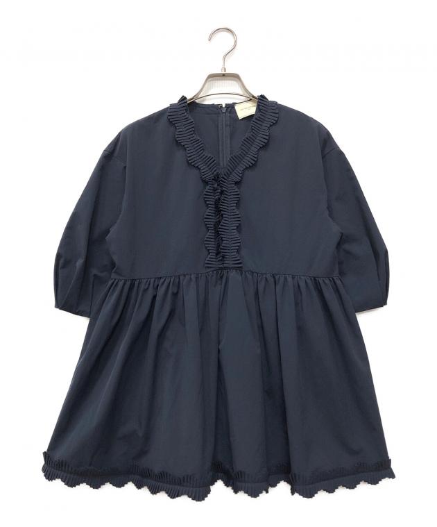 中古・古着通販】UNITED ARROWS (ユナイテッドアローズ) タック フリル 