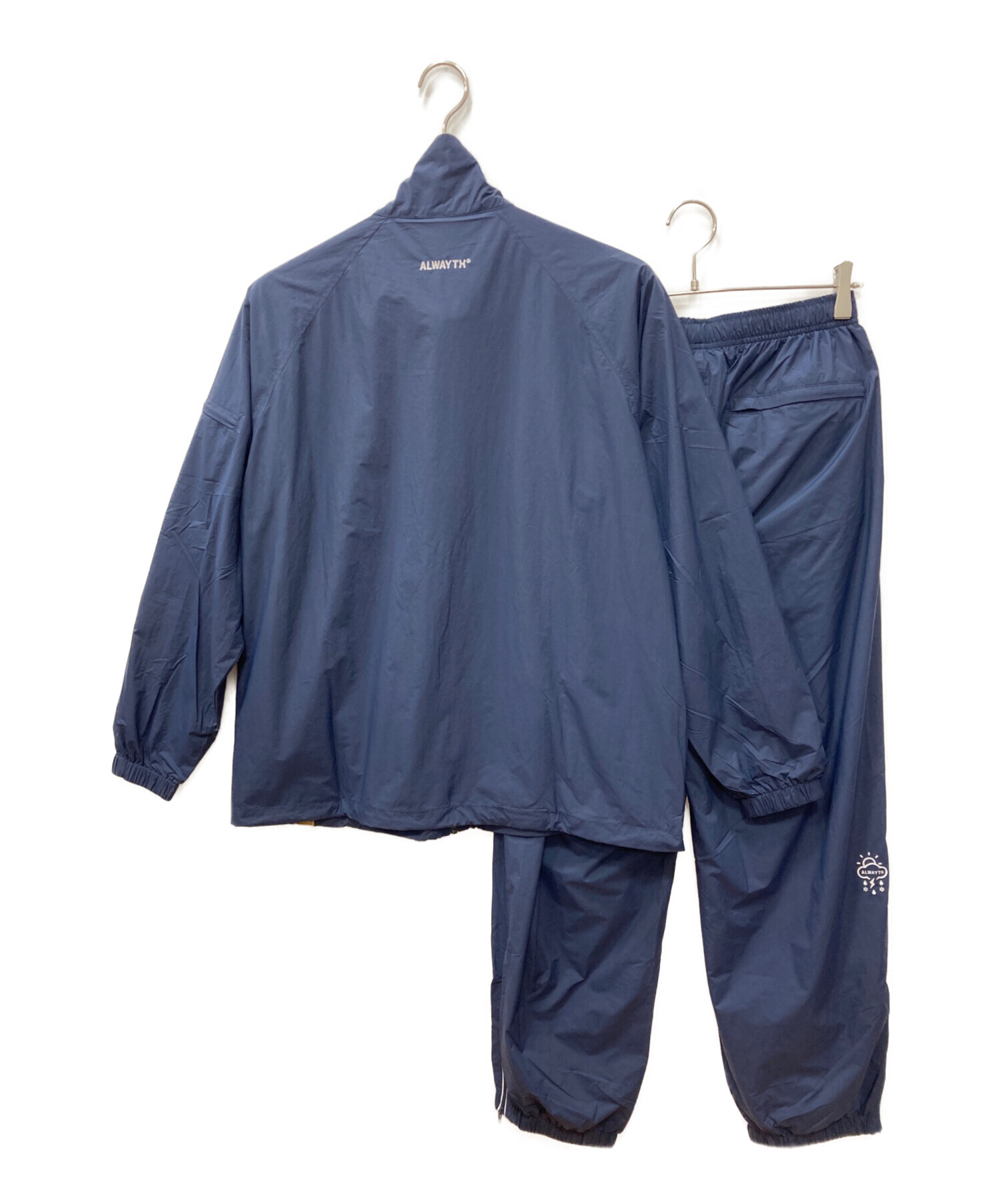 ALWAYTH TRAINING JACKET＆PANTS Mサイズ値下げ不可 中古・古着通販】ALWAYTH (オールウェイズ) TRAINING JACKET＆PANTS