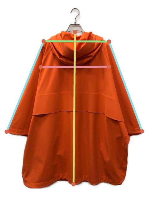 C*n様 WOOLRICH ポンチョ 中古・古着通販】WOOLRICH (ウールリッチ) ポンチョ オレンジ サイズ:S