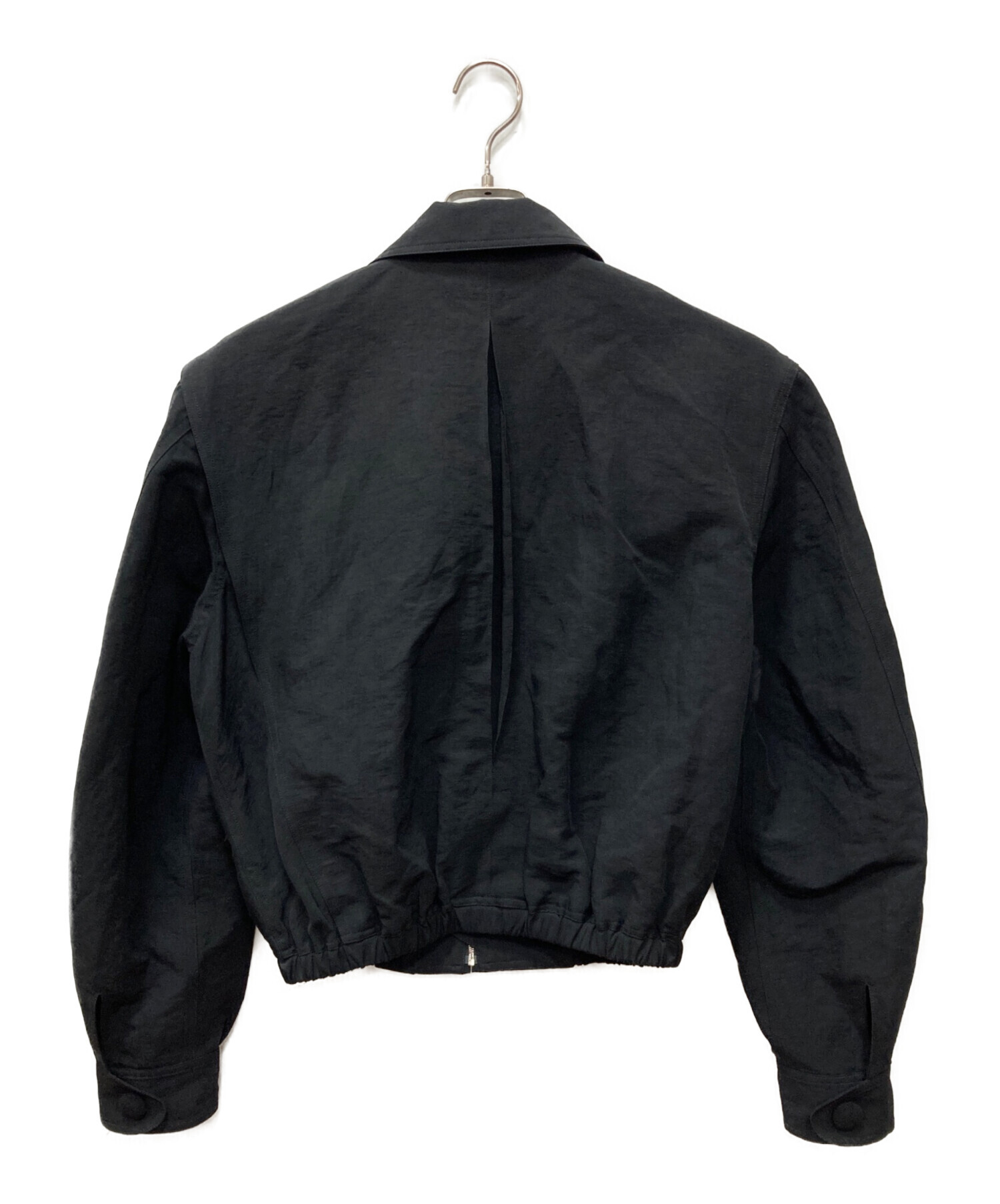 中古・古着通販】ORIMI (オリミ) SASH BOMBER JACKET ブラック サイズ 