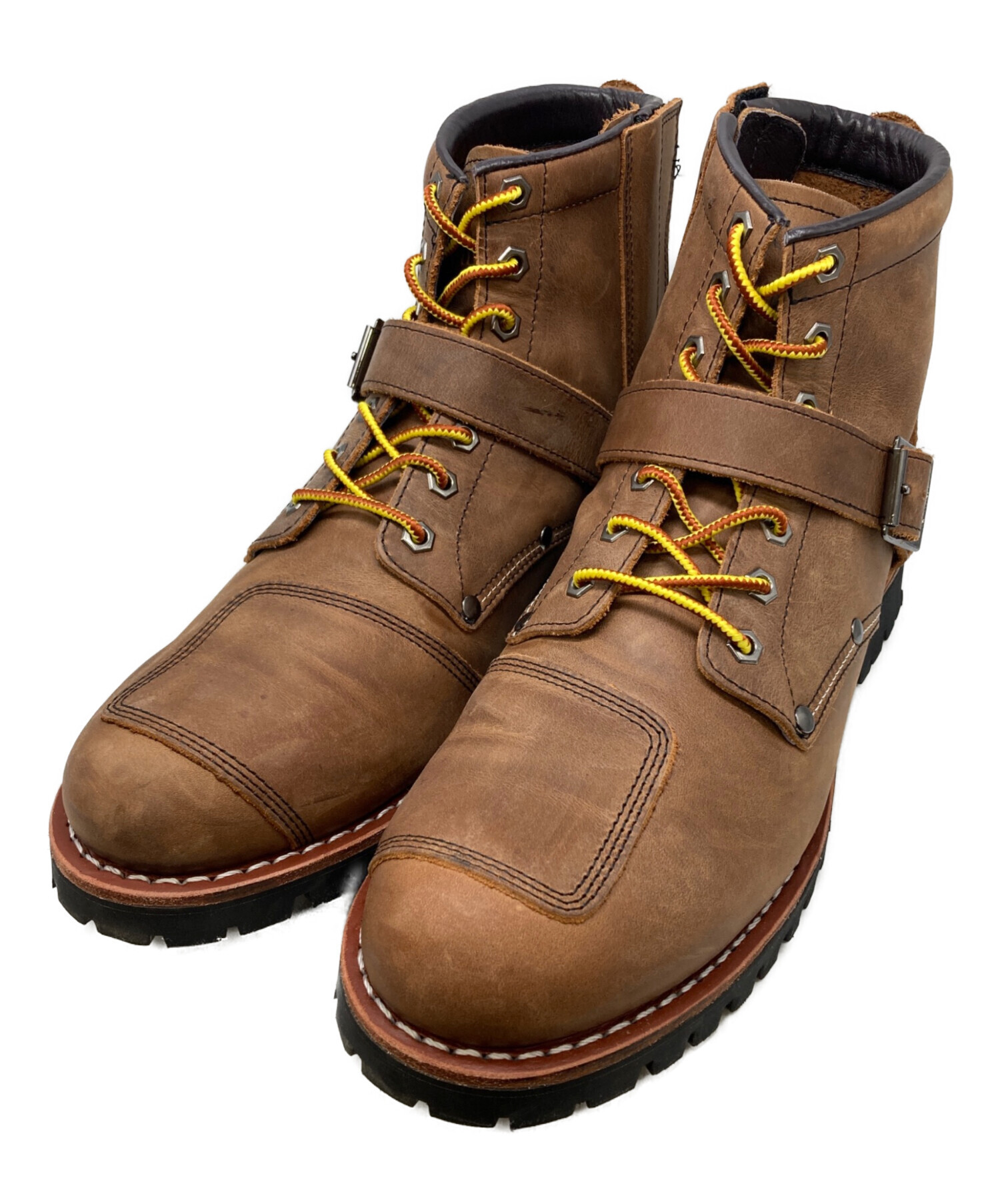 AVIREX TIGER ブーツ JP 25.5 ブラウン 中古・古着通販】AVIREX (アヴィレックス) TIGER BOOTS ブラウン
