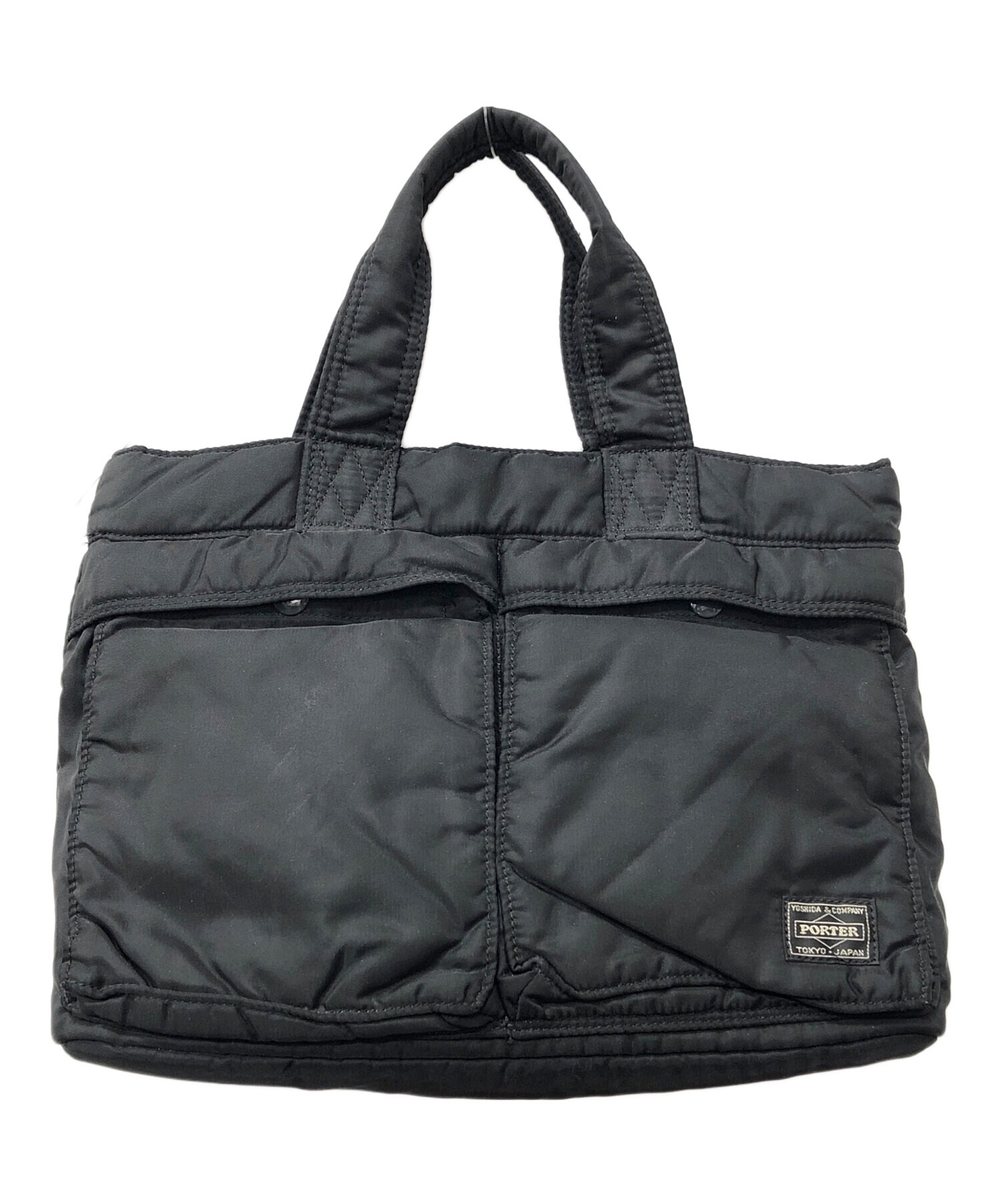 中古・古着通販】PORTER (ポーター) タンカー トートバッグ ブラック