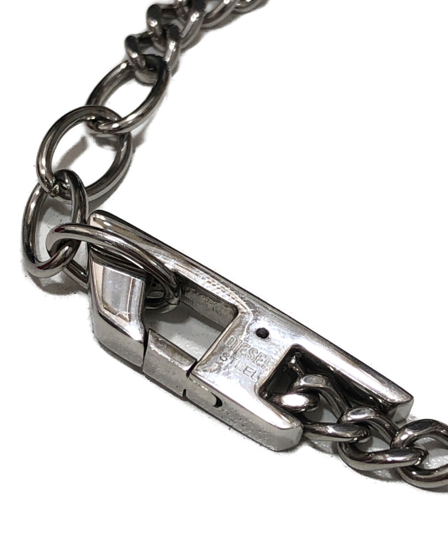 中古・古着通販】DIESEL (ディーゼル) Dロゴ ラインストーン