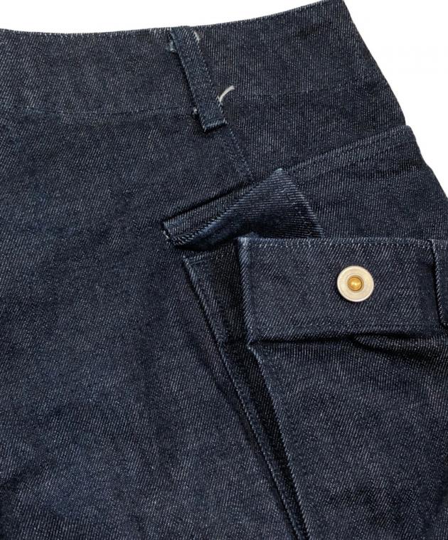 中古・古着通販】HERILL (ヘリル) 15oz DENIM CARGO PANTS ブルー