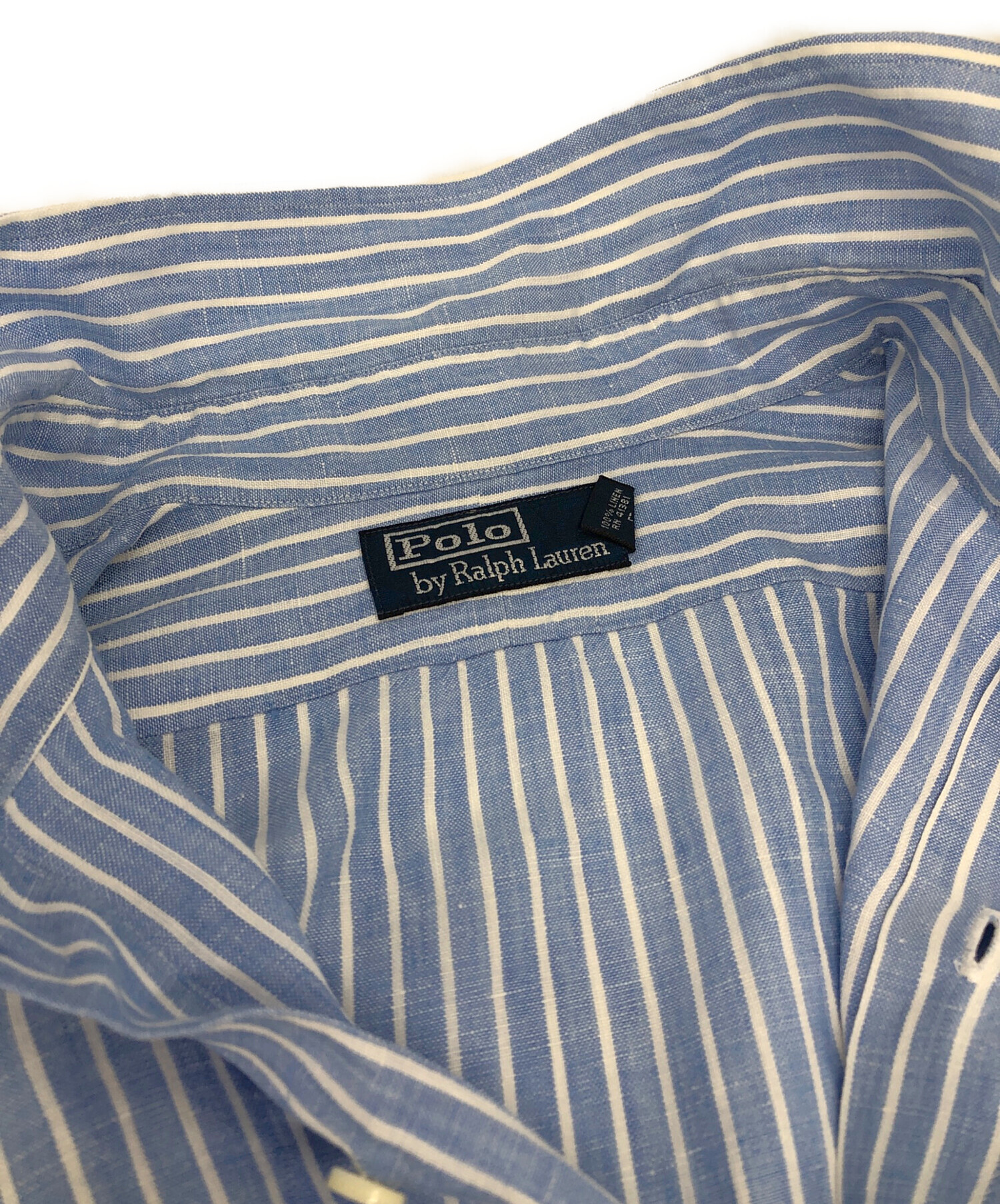 中古・古着通販】RALPH LAUREN (ラルフローレン) リネンストライプ