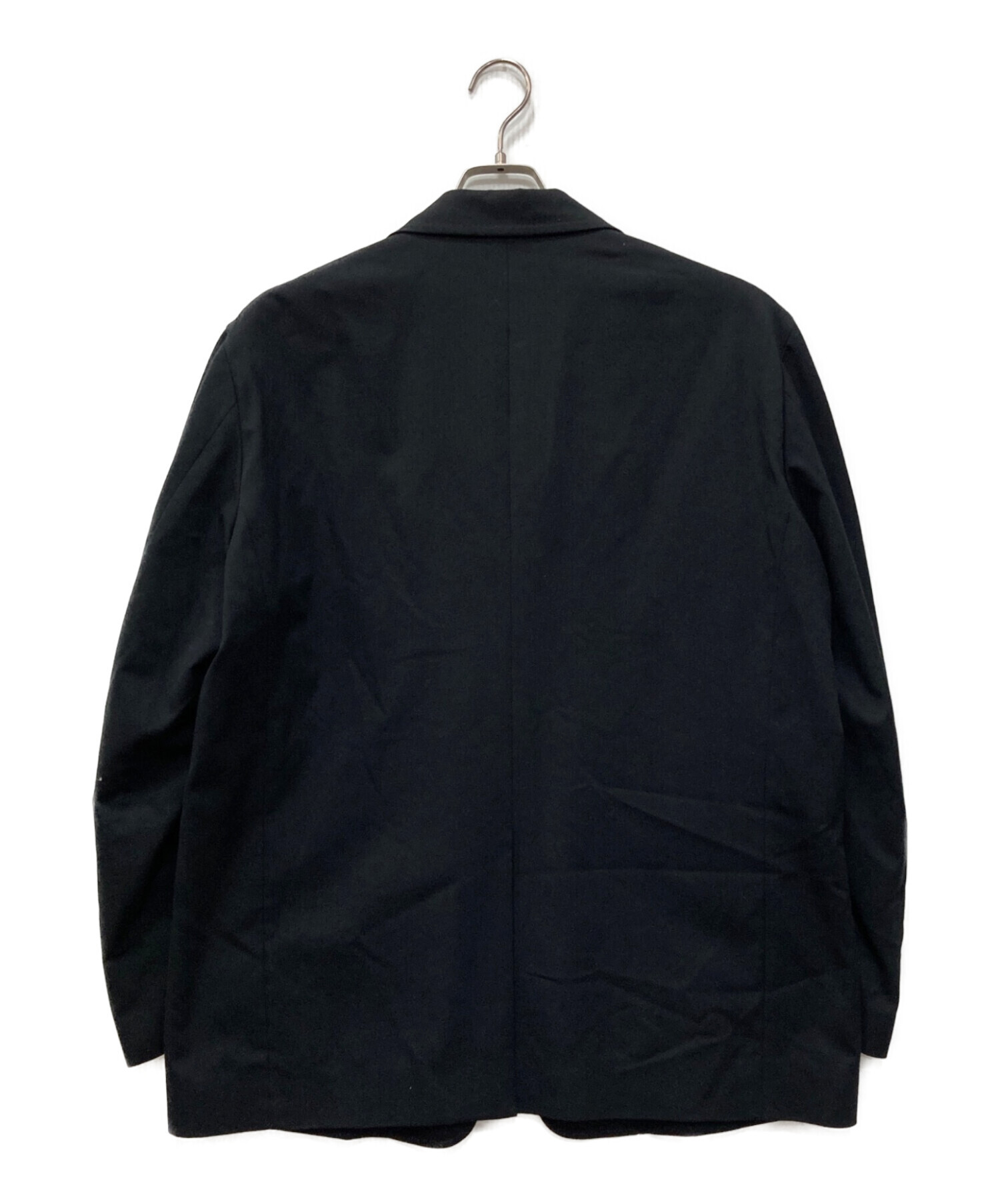 AURALEE オーラリー カジュアルジャケット 4(M位) 黒 【古着】【中古】 中古・古着通販】AURALEE (オーラリー) SUPER FINE WOOL COTTON TWILL