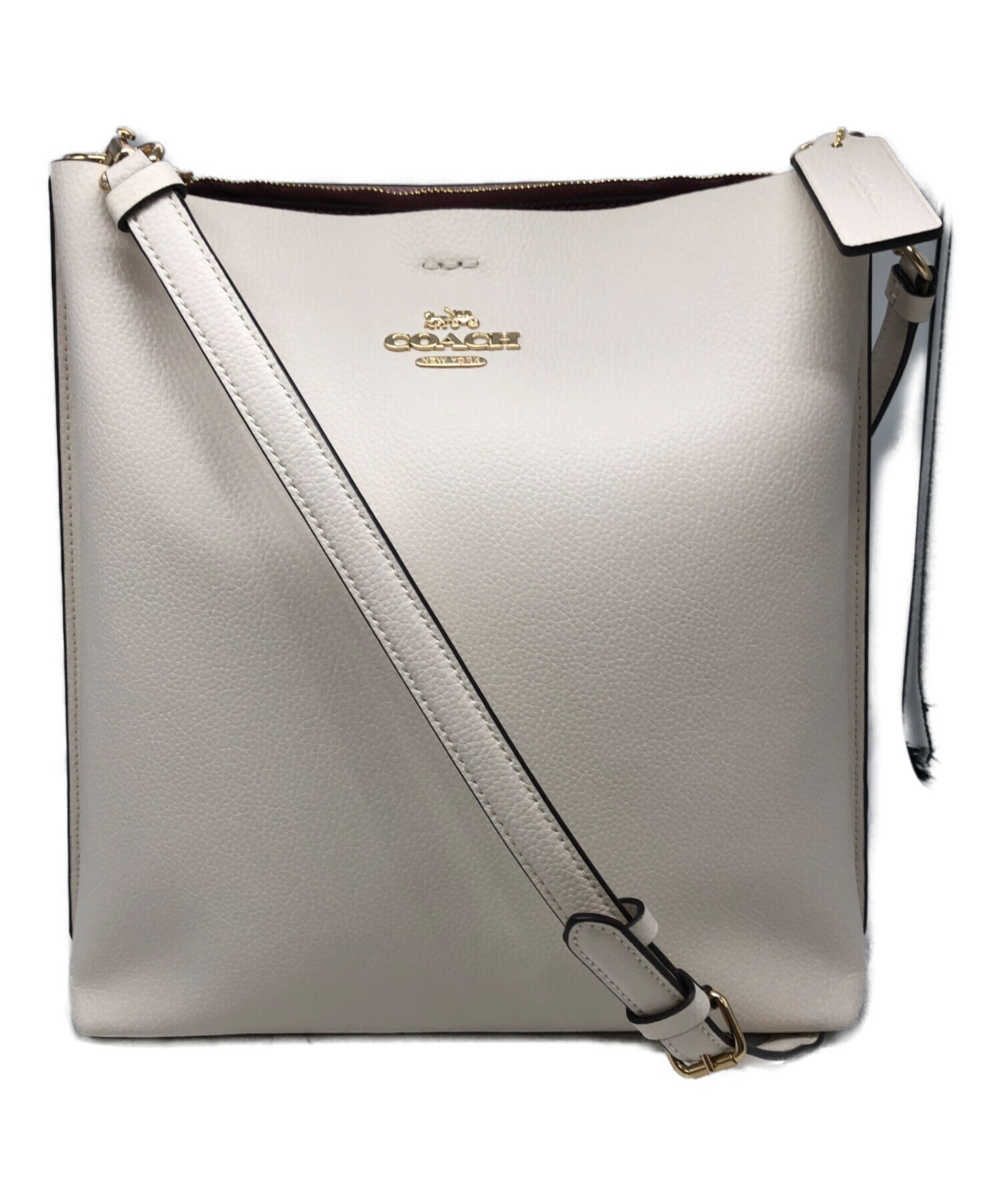 中古・古着通販】COACH (コーチ) モリーバケットバッグ ホワイト