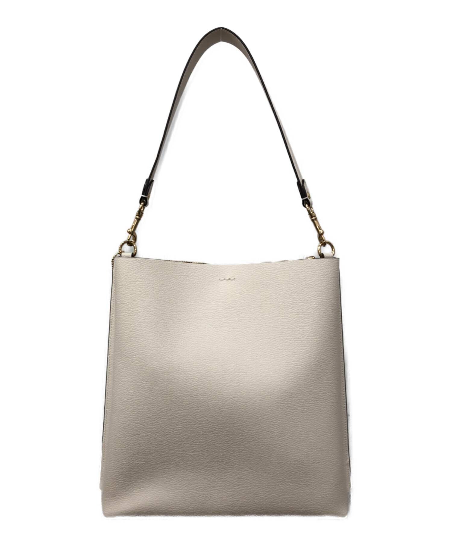 中古・古着通販】COACH (コーチ) モリーバケットバッグ ホワイト