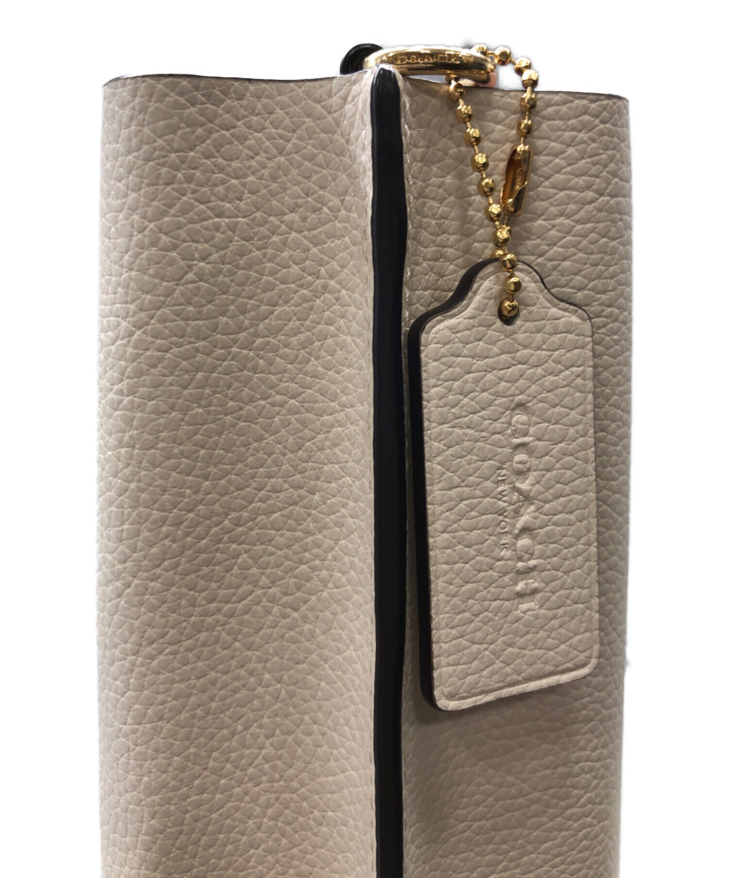 中古・古着通販】COACH (コーチ) モリーバケットバッグ ホワイト