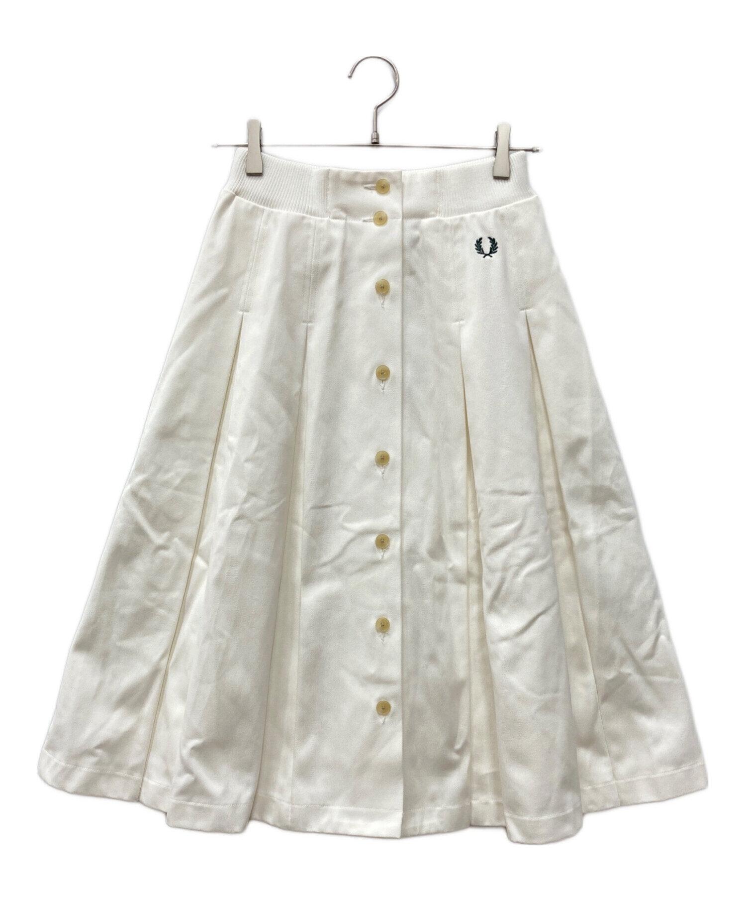 ◆新品未使用 Fred Perry フレッドペリー プリーツスカート サイズ8 中古・古着通販】FRED PERRY (フレッドペリー) プリーツ バック