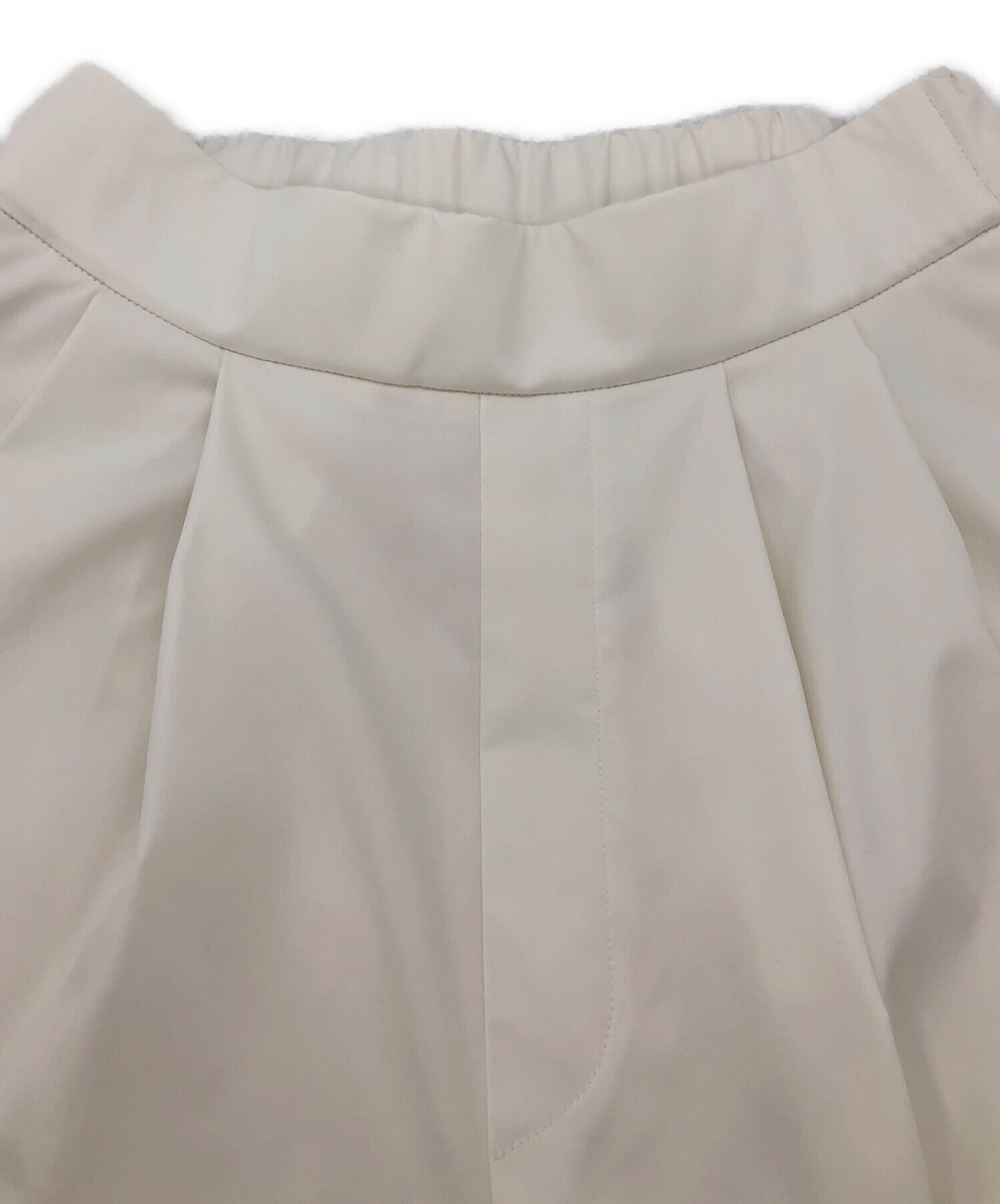 CARLA カーラ　ビラクパンツ ホワイト サイズ1 中古・古着通販】CARLA (カーラ) Easy 撥水 wide pants ホワイト