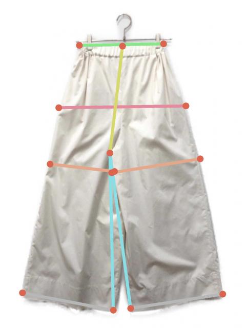 中古・古着通販】CARLA (カーラ) Easy 撥水 wide pants ホワイト