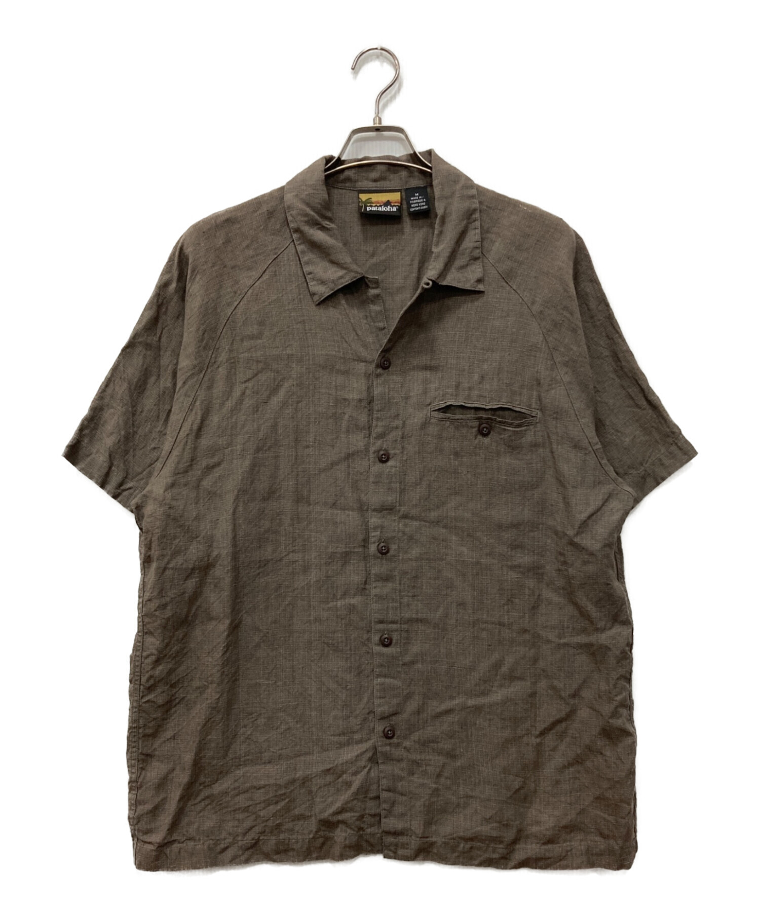 中古・古着通販】Patagonia (パタゴニア) Pataloha Hemp Open Collar S
