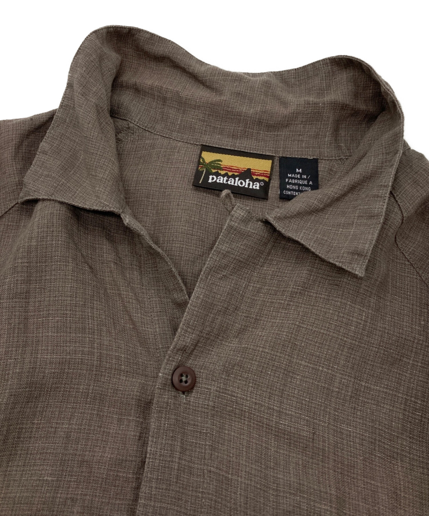 中古・古着通販】Patagonia (パタゴニア) Pataloha Hemp Open Collar S