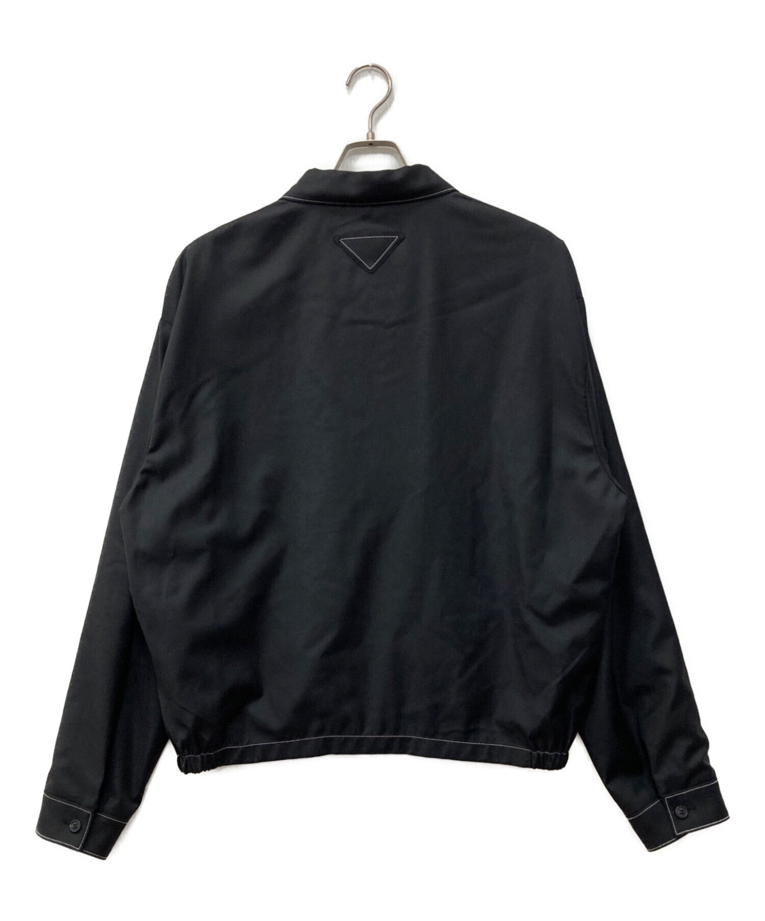 中古・古着通販】PRADA (プラダ) トライアングルロゴジップジャケット