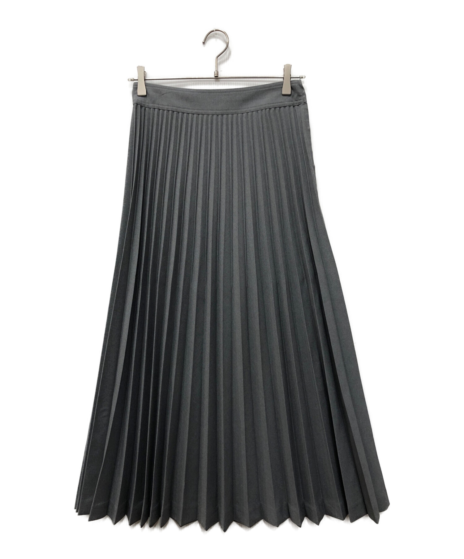 【未使用タグ付】THE SHINZONE シンゾーン プリーツスカート 34 中古・古着通販】THE SHINZONE (ザ シンゾーン) PLEATS SKIRT グレー