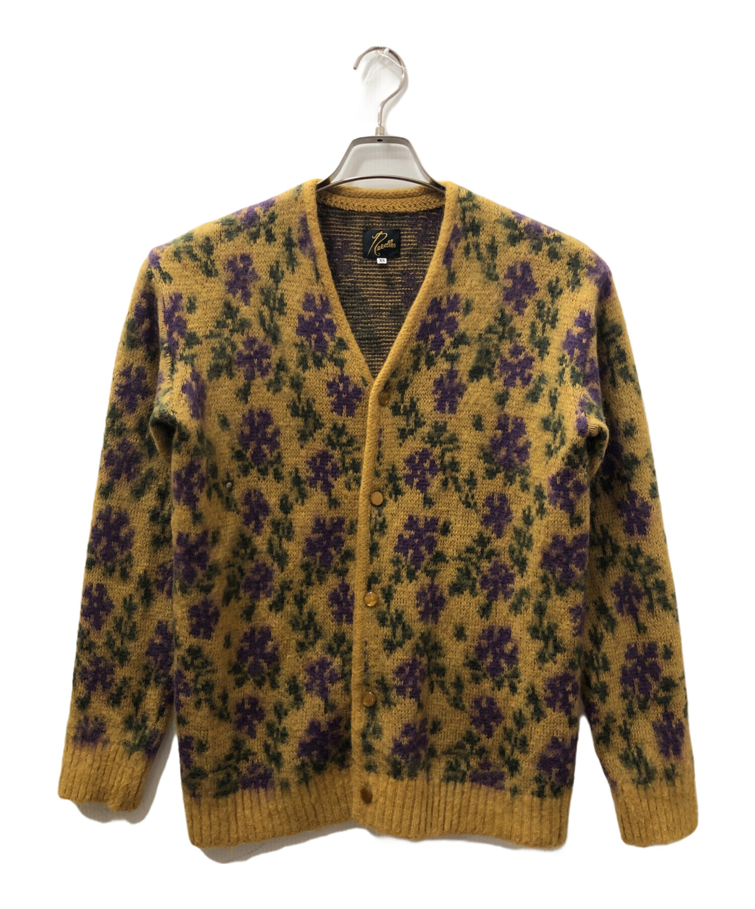Needles ニードルズ　カーディガン　モヘア　花柄　総柄　レディース　メンズ 中古・古着通販】Needles (ニードルズ) Mohair Cardigan - Flower