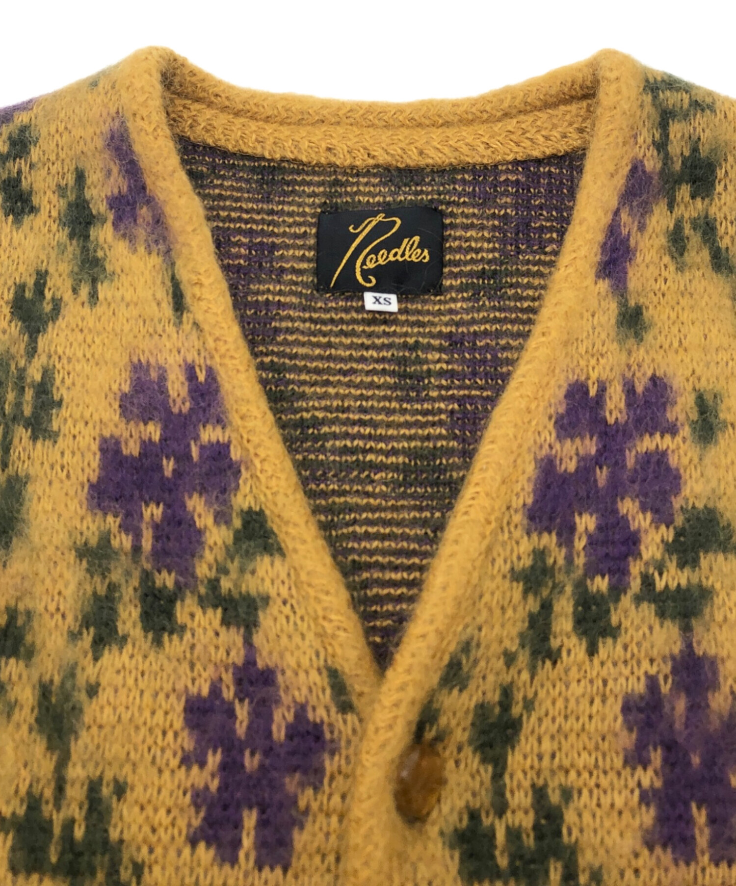 中古・古着通販】Needles (ニードルズ) Mohair Cardigan - Flower