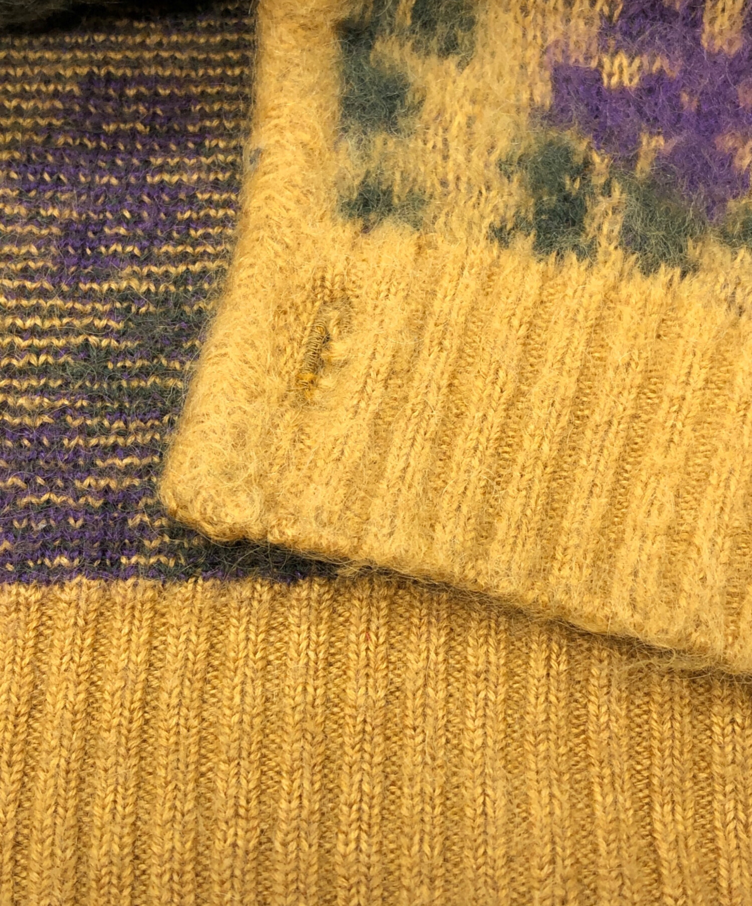 中古・古着通販】Needles (ニードルズ) Mohair Cardigan - Flower