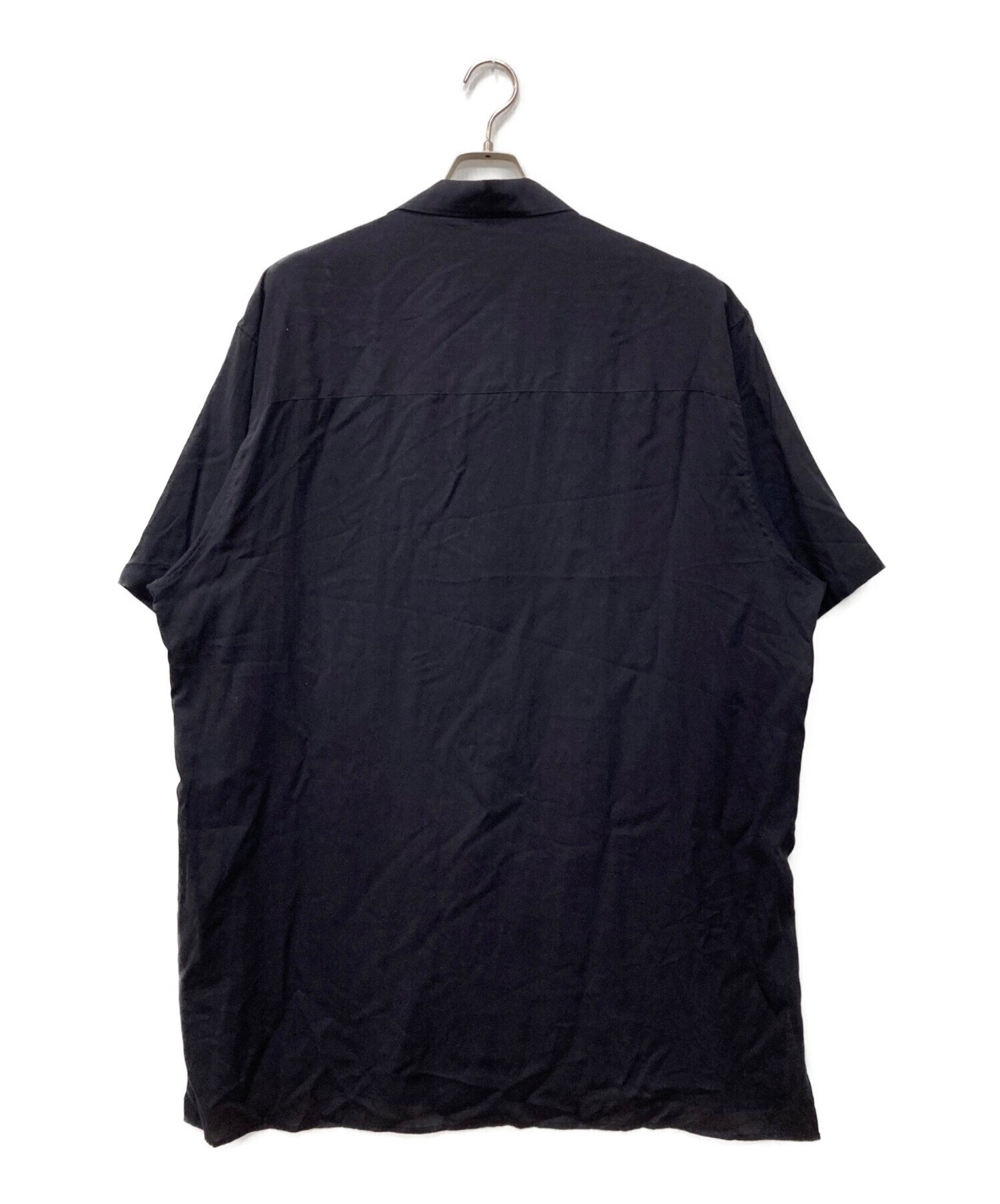 Yohji Yamamoto homme トリアセテート　半袖シャツ　サイズ3 中古・古着通販】Yohji Yamamoto pour homme (ヨウジヤマモト