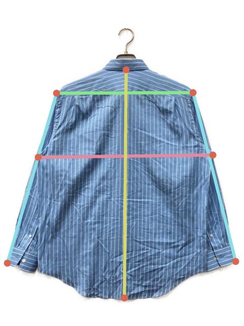 中古・古着通販】AURALEE (オーラリー) COTTON SILK STRIPE SHIRT