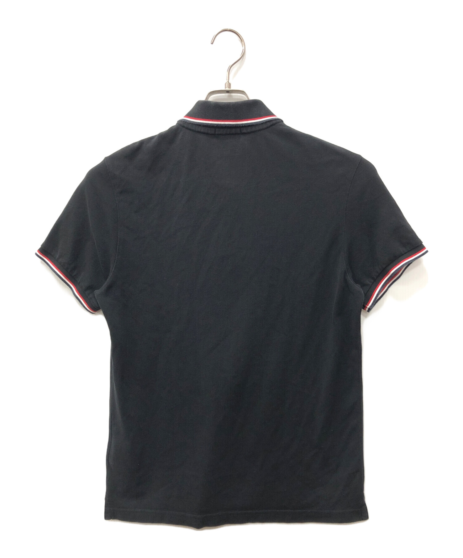 中古・古着通販】MONCLER (モンクレール) ポロシャツ ネイビー サイズ
