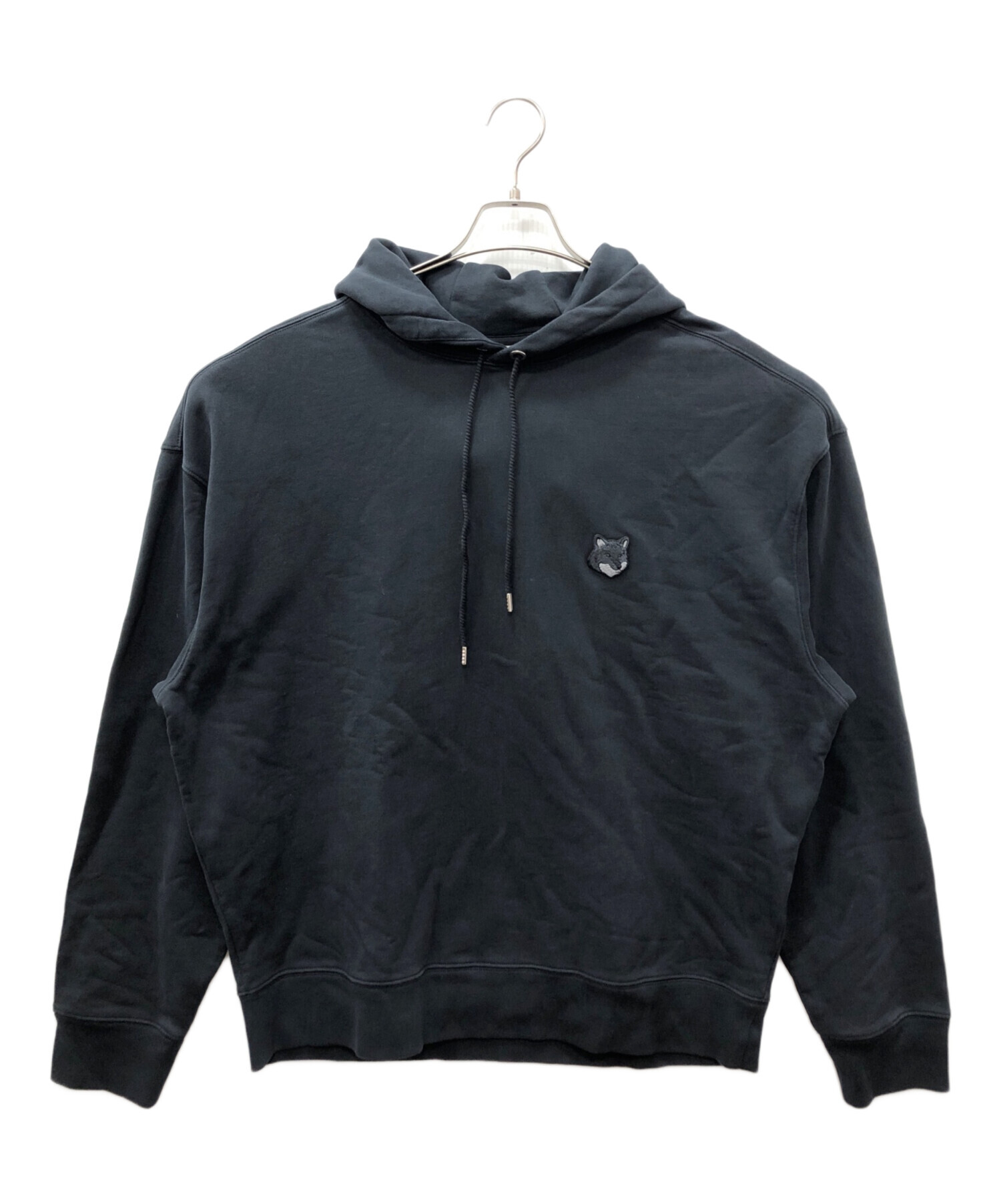 中古・古着通販】maison kitsune (メゾンキツネ) ブラック ボールド