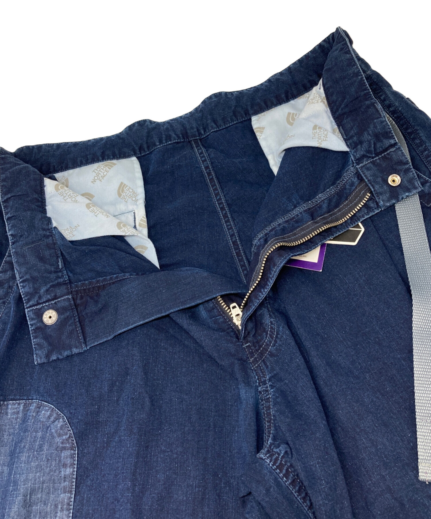 デニム/ジーンズ PALACE north Face  Indigo Ripstop  pants 中古・古着通販】THE NORTHFACE PURPLELABEL (ザ・ノースフェイス
