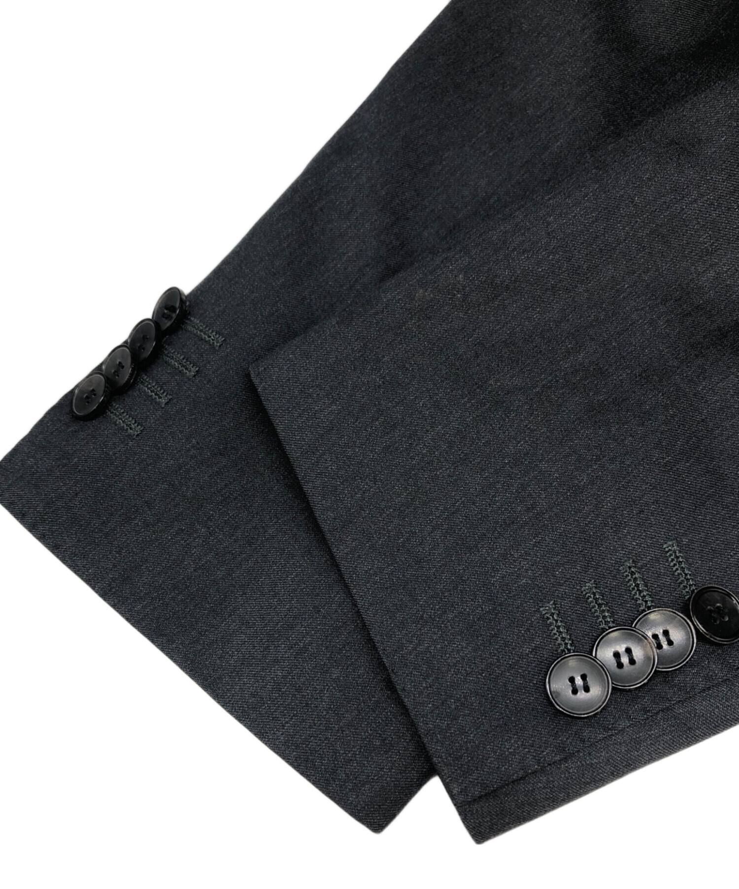★新品未着用★　HUGO BOSSダークグレー ジャケット　サイズ48 中古・古着通販】BOSS HUGO BOSS (ボス ヒューゴボス) ヴァージン