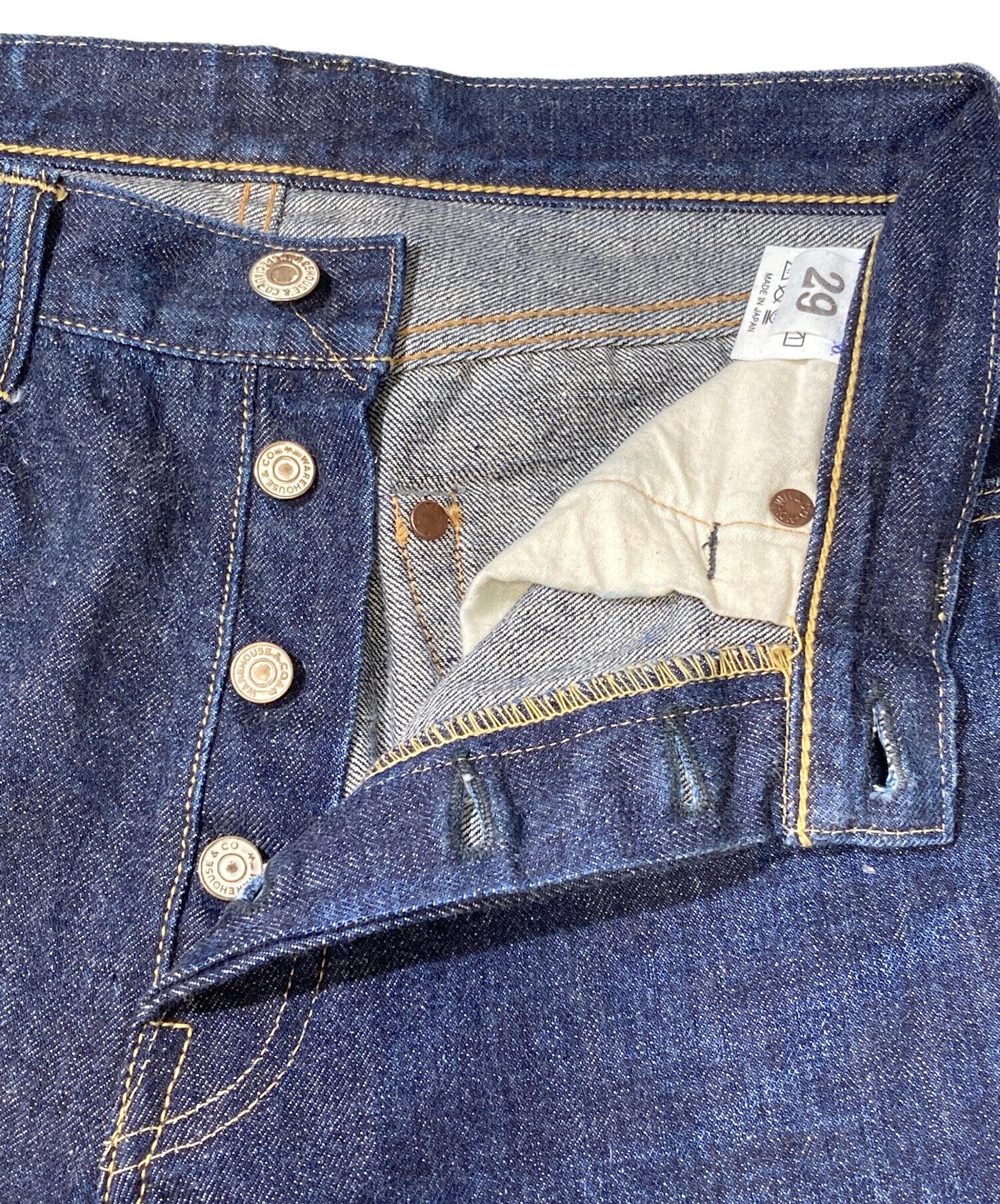 中古・古着通販】WAREHOUSE (ウエアハウス) 1001xx セルヴィッジデニム