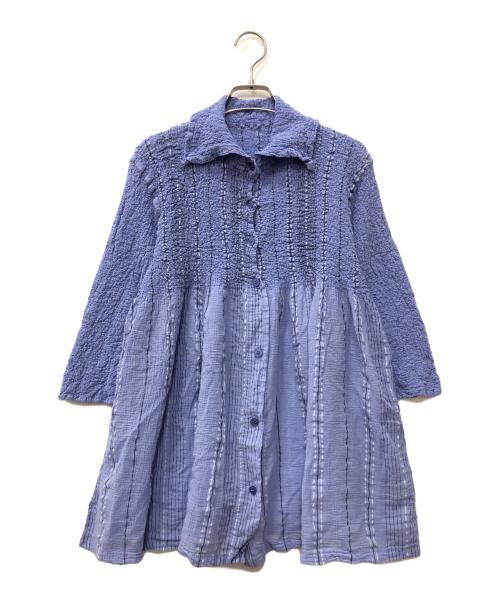 me ISSEY MIYAKE ミーイッセイミヤ カリフラワー 長袖 シャツ 中古・古着通販】me ISSEY MIYAKE (ミーイッセイ ミヤケ) SHIRT STRIPE