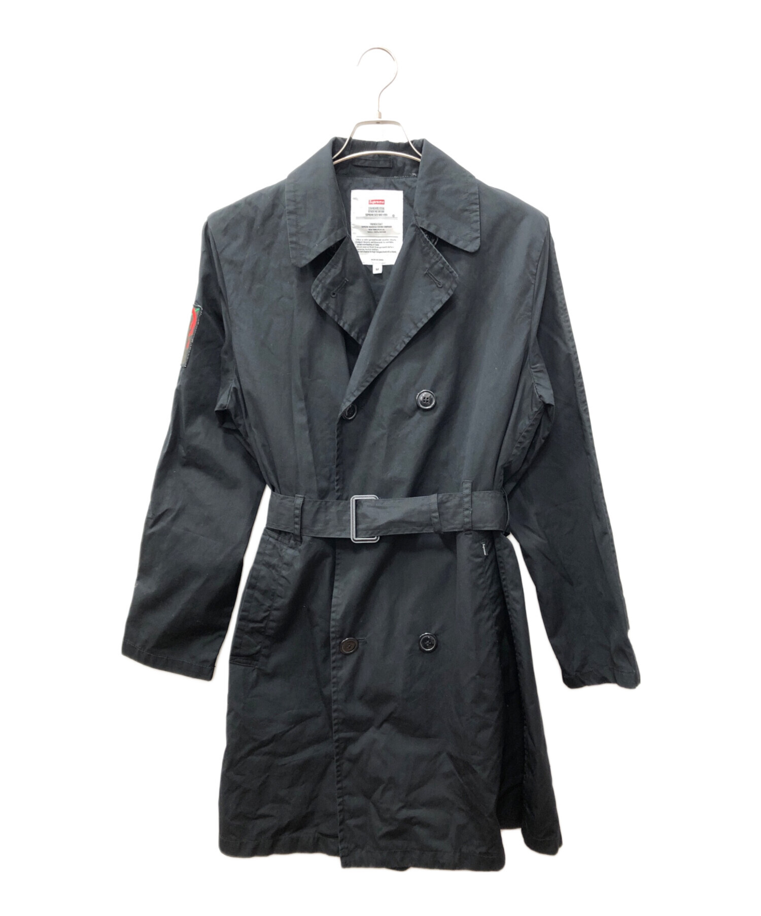 Supreme / PiL Trench Coat 黒 S 新品 シュプリーム 中古・古着通販】SUPREME (シュプリーム) Black Death Trench Coat