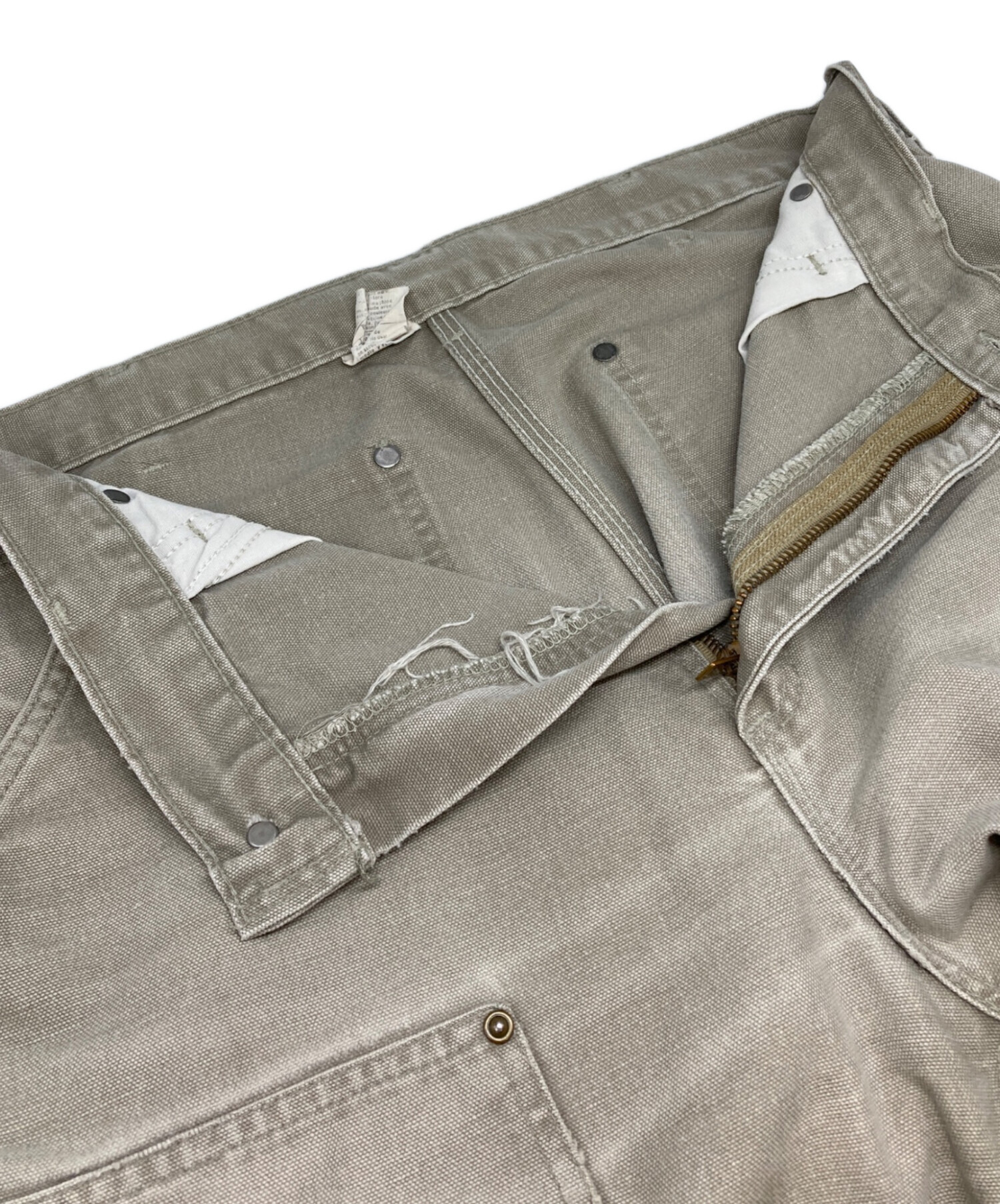 Carhartt ダブルニー ペインターパンツ 33×32グレー 古着 中古・古着通販】CarHartt (カーハート) ダブルニーペインターパンツ