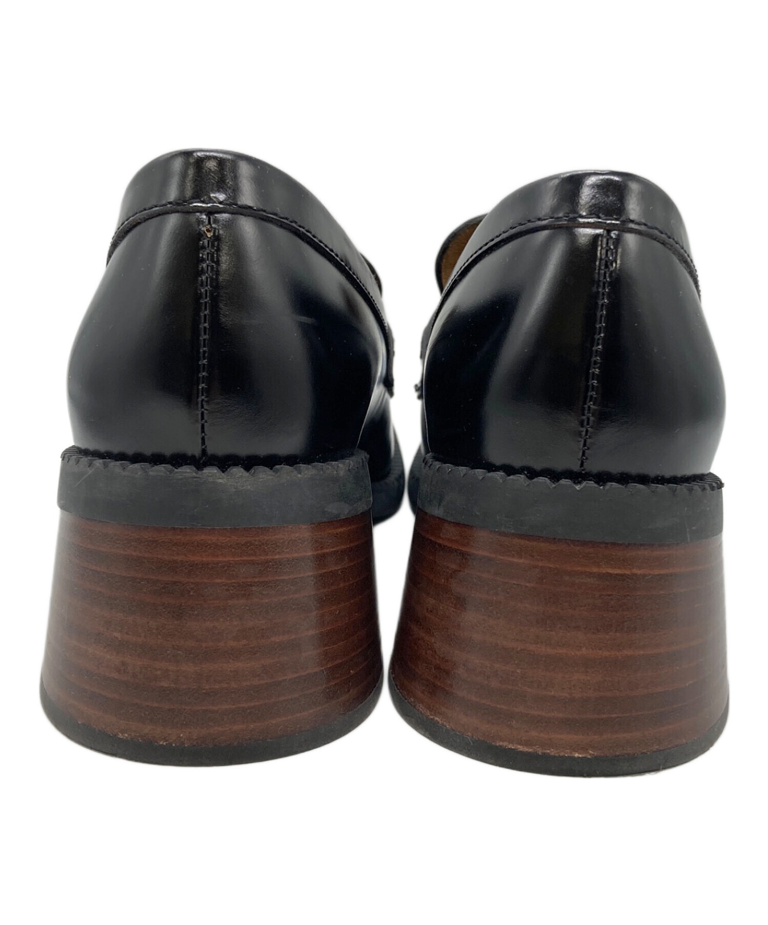 中古・古着通販】TOD'S (トッズ) チャンキーヒール スクエアトゥ