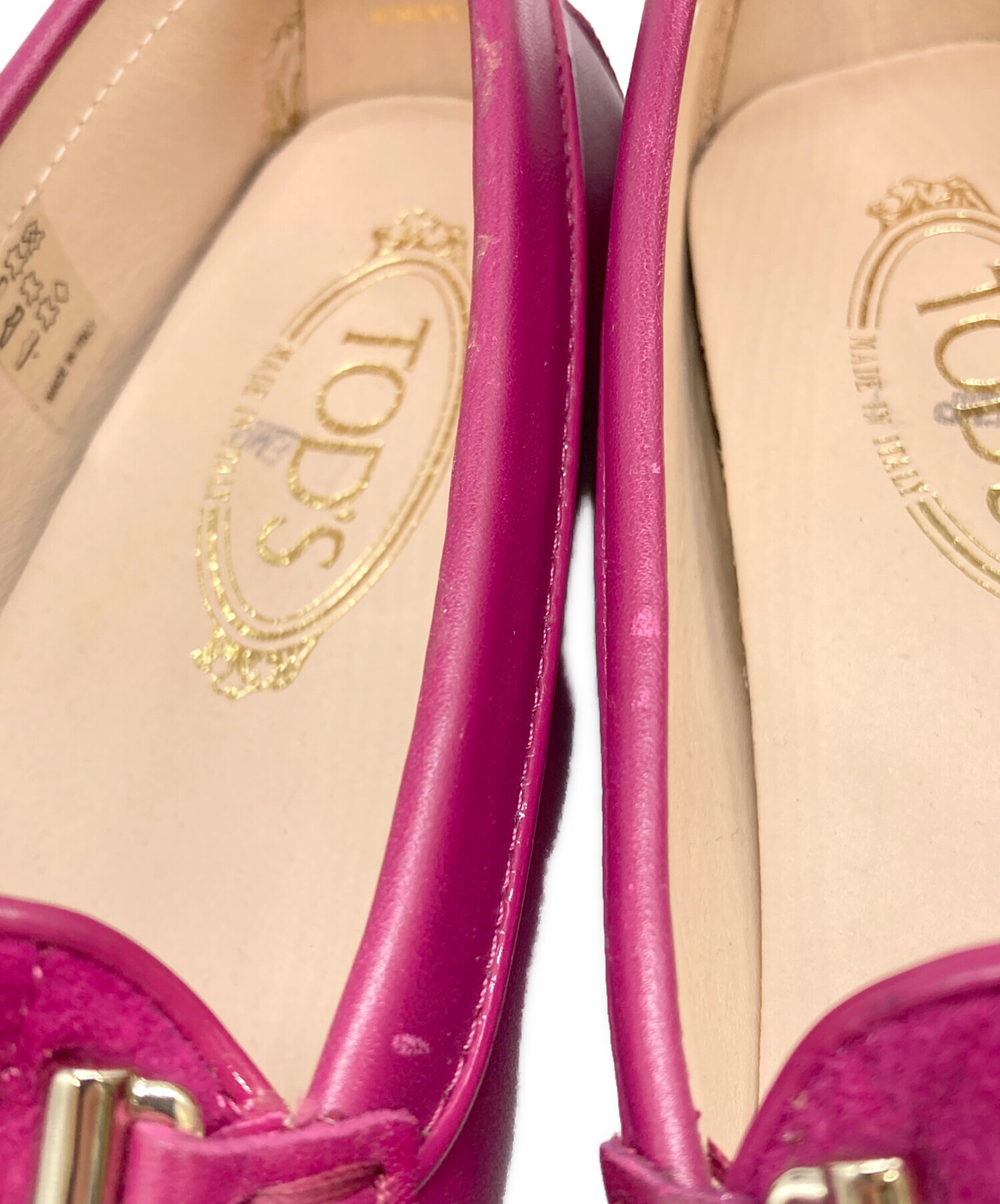 中古・古着通販】TOD'S (トッズ) ダブルT ドライビングシューズ