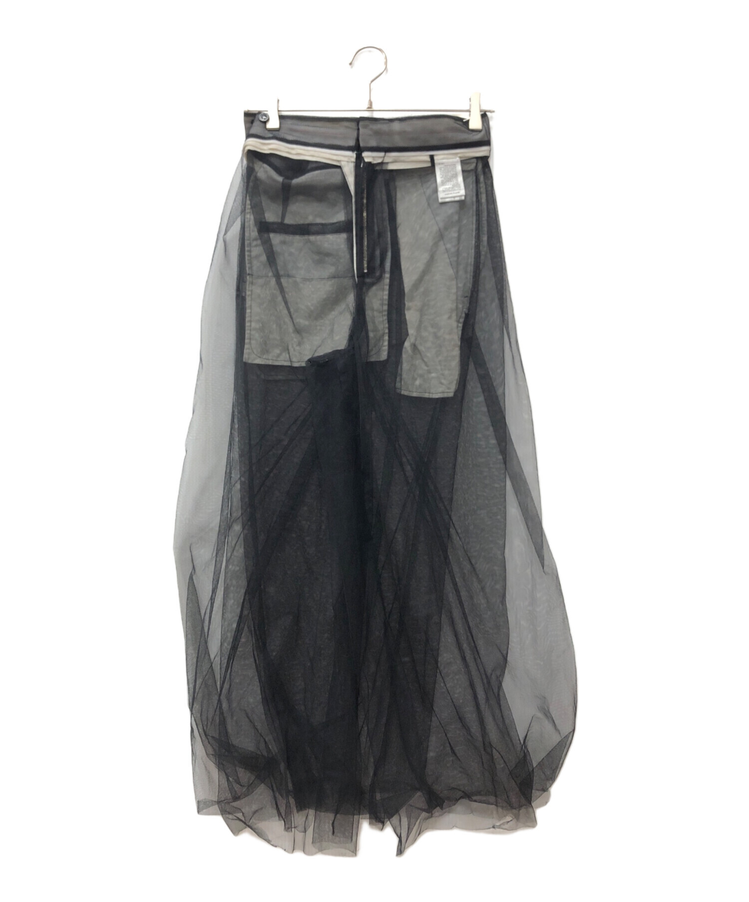 中古・古着通販】Chika Kisada (チカ キサダ) Tulle Pants ブラック