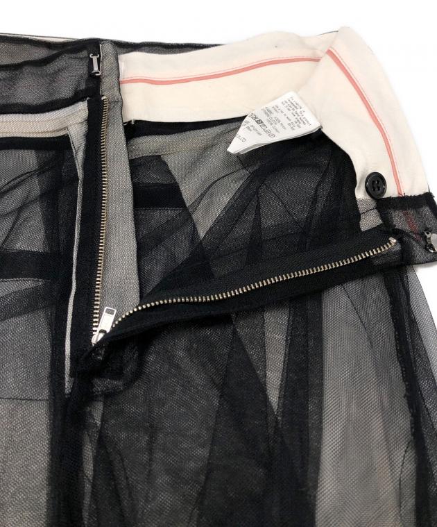 中古・古着通販】Chika Kisada (チカ キサダ) Tulle Pants ブラック